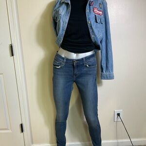 Levis 535 Jeans Women’s 29 Blue Super Skinny Stretch  Denim Jeans